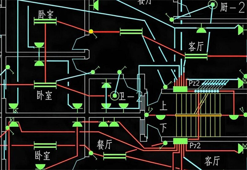 工地水电预埋符号图纸详解