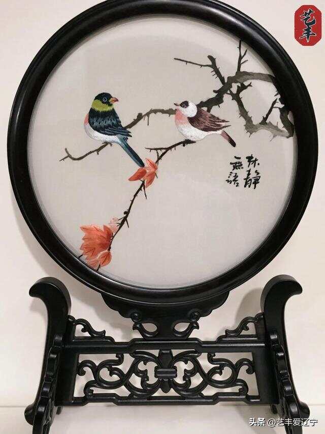 电脑绣双面绣，传统工艺与现代科技的完美结合