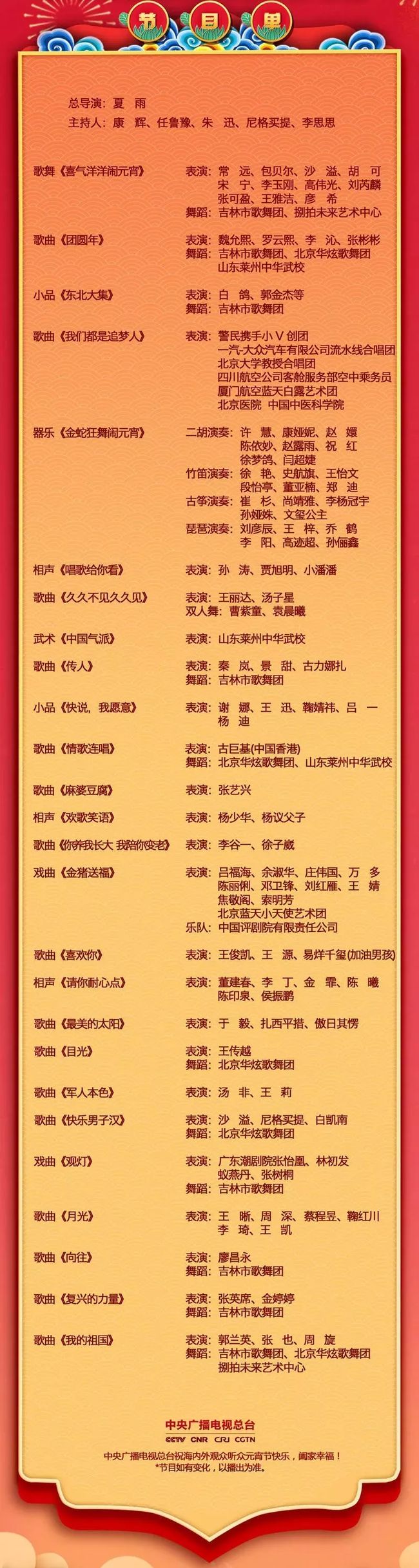 中央一台节目单，探索丰富多彩的视听盛宴