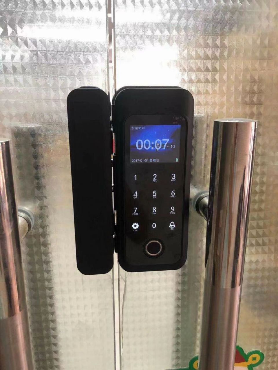 苏州产玻璃门密码锁，工艺与技术的完美结合