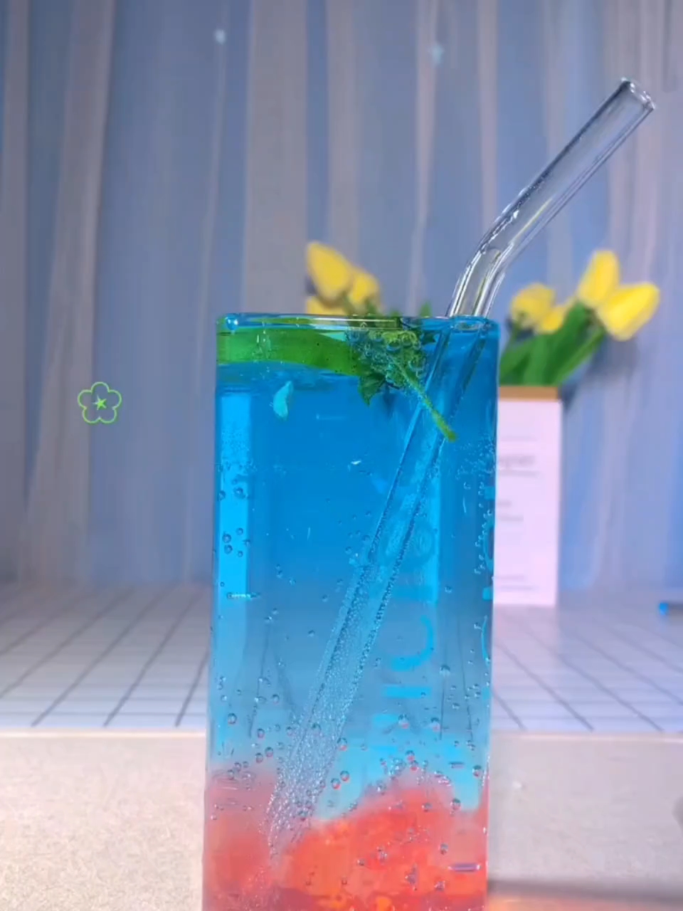 海洋之心饮料做法，一道清凉美味的饮品制作指南
