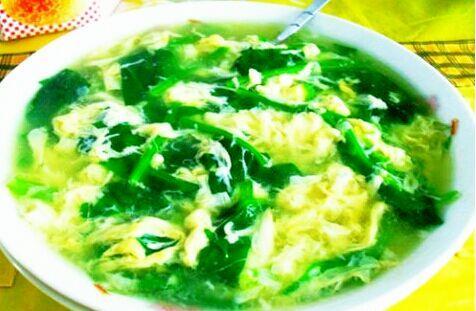 菠菜蛋花汤做法，一道营养美味的家常汤品
