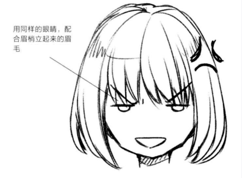 漫画少女夸张表情包，夸张的艺术与情感的传递